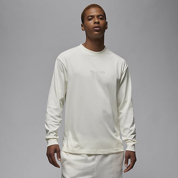 Jordan longsleeve white clearance